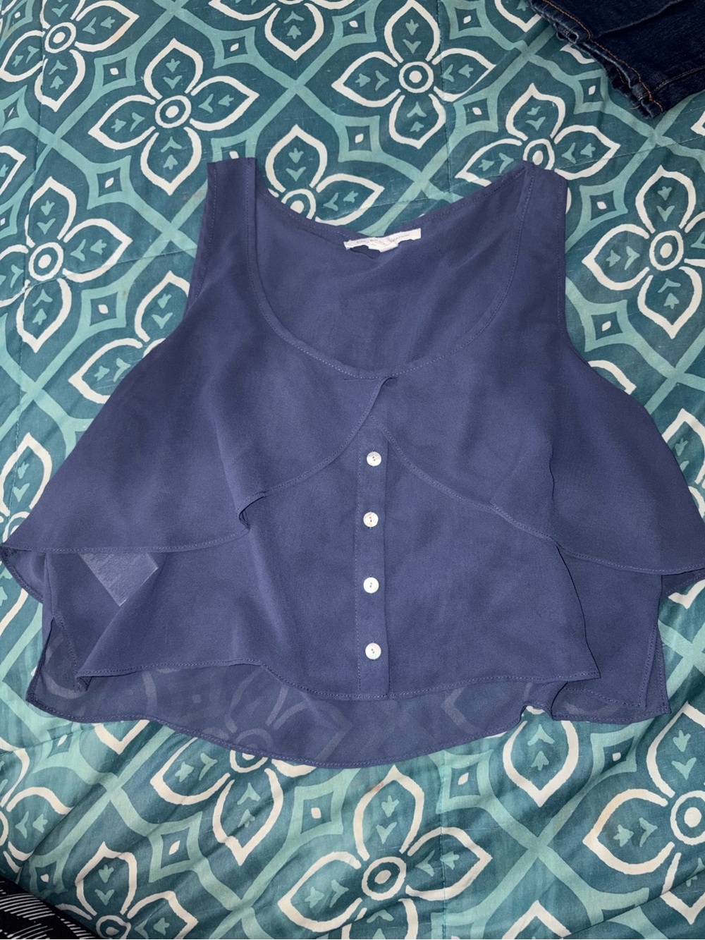 BCBG women’s sheer tank top